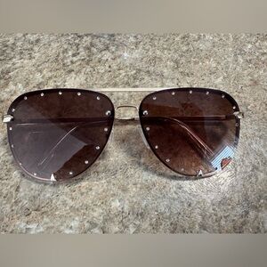Bedazzled Brown Sunglasses